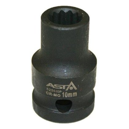 Nadstavec 1/2" 12-hranný rázový 8mm CrMo L38mm ASTA