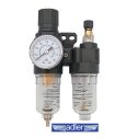 Regulátor tlaku vzduchu s filtrom a primazávačom JET 1/4" ADLER