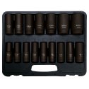 Nadstavce 6-hranné rázové CrMo 10 - 32mm dĺžka 78mm 1/2" 