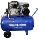 Vzduchový olejový dvojvalcový kompresor 100l 2,2kW 10bar ADLER