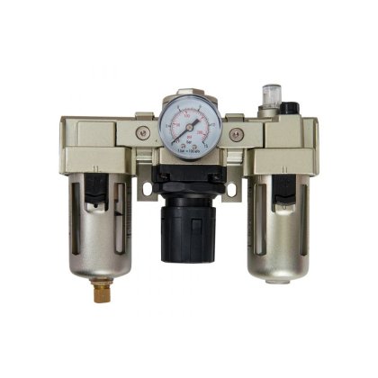 Regulátor tlaku vzduchu s filtrom a primazávačom 15 bar 1/2" AIRPRESS Industrial