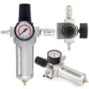 Regulátor tlaku vzduchu s filtrom a primazávačom 10 bar 1/4" HOBBY