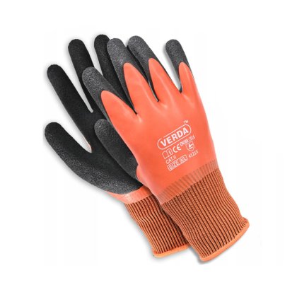 Pracovné ochranné rukavice nepremokavé s latexovým povlakom - UNI rozmer 1 pár