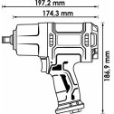 Pneumatický rázový uťahovák 1/2"  1720 Nm ECO GIANT VIGOR
