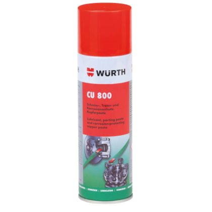 Medené mazivo 300 ml -  sprej CU800  Wurth