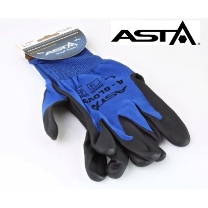 Pracovné ochranné rukavice veľkosť 8 - polomáčané nitril  ASTA 