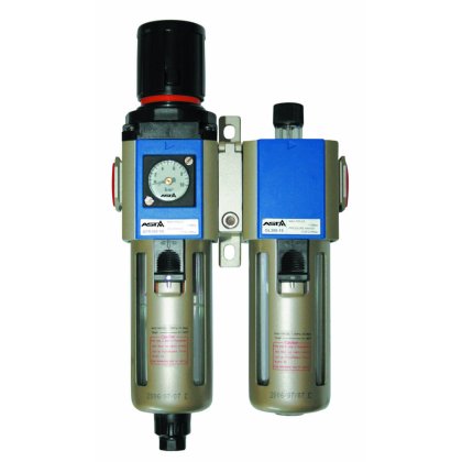 Regulátor tlaku vzduchu s filtrom a primazávačom 3/8"  do 10 bar