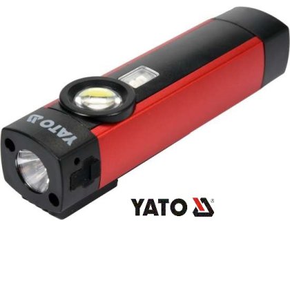 Lampa vrecková nabíjacia  LED COB 5W / UV   300 / 150 lm Li-Ion  YATO
