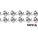 Magnetické háčiky 10 ks YATO