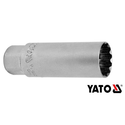 Nadstavec na zapaľovacie sviečky 16 mm  3/8" YATO