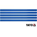 Lepiace tavné tyčinky 11,2 x 200 mm 5 ks - modré YATO