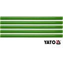 Lepiace tavné tyčinky 11,2 x 200 mm 5 ks - zelené YATO