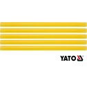 Lepiace tavné tyčinky 11,2 x 200 mm  5 ks  - žlté  YATO