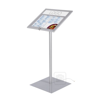 Stojan MENU LED DIN A4