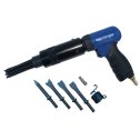 Pneumatický ihlový oklepávač hrdze + 4 sekáče 125mm