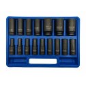 Nadstavce 6-hranné  CrMo 10 - 32mm dĺžka 78mm 1/2"  ADLER
