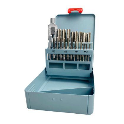 Závitníky HSS M3-M12 - sada 22 ks BMM RED