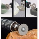 Diamantové rezné kotúče 40 mm "DREMEL"  10 ks + adaptér