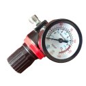Regulátor tlaku vzduchu do 10 bar s manometrom - pre striekacie pištole 1/4"