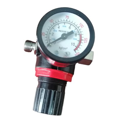 Regulátor tlaku vzduchu do 10 bar s manometrom - pre striekacie pištole 1/4"