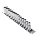 Nadstavce Spline 4 - 14mm 1/4"- pružinová lišta